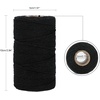 image:imageG2PLUS Christmas String 2MM 656 Feet White and Green Cotton String Gift Wrapping Twine for CraftsBlack