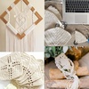 image:imageG2PLUS Christmas String 2MM 656 Feet White and Green Cotton String Gift Wrapping Twine for CraftsOff White