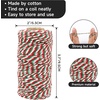 image:imageG2PLUS Christmas Twine String  2MM 328 Ft Bakers Twine Red Green White Cotton String for Gift Wrapping DIY Crafts Party DecorationsRed Green White
