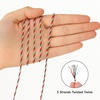 image:imageG2PLUS Christmas Twine String  2MM 328 Ft Bakers Twine Red Green White Cotton String for Gift Wrapping DIY Crafts Party DecorationsRed Green White