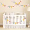 image:imageG2PLUS Cotton Fabric Bunting Banner 9Ft Green Triangle Pennant Banner Flag 12pcs DoubleSided Bunting Garland with Tassels for Birthday Nursery Baby Shower Classroom Hanging DecorMixed Color
