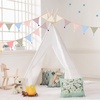 image:imageG2PLUS Cotton Fabric Bunting Banner 9Ft Green Triangle Pennant Banner Flag 12pcs DoubleSided Bunting Garland with Tassels for Birthday Nursery Baby Shower Classroom Hanging DecorMorandi