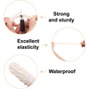 image:imageG2PLUS Disposable Finger Cots 400pcs White Latex Rubber Finger Gloves Rolled Edge Protective Covers for Electronic Repair Nail Art Tattoo Lab Use CraftingWhite