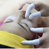 image:imageG2PLUS Disposable Finger Cots 400pcs White Latex Rubber Finger Gloves Rolled Edge Protective Covers for Electronic Repair Nail Art Tattoo Lab Use CraftingWhite