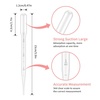 image:imageG2PLUS Disposable Plastic Dropper  25pcs Transfer Pipettes 3ml Graduated Dropper for Essential Oils Lab Use DIY Crafts3ml100pcs