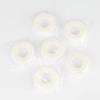 image:imageG2PLUS Eyelash Tape 2 Rolls Silicone Gel Makeup Tape 12 x 8 Yards Pink Lash Tape Micropore Eyelash Extension Tape for Lift and MakeupTransparent