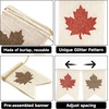 image:imageG2PLUS Glitter Maple Leaf Banner Happy Fall Burlap Banner Thanksgiving Day Decorations PreStrung Rustic Hanging Bunting Garland for Party Decor Harvest Festival and Fall WeddingBeige