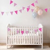 image:imageG2PLUS Green and White Gingham Fabric Bunting Banner 32Ft Cotton Burlap Triangle Garland for Xmas Wedding Dcor Birthday Picnic BBQ Golf Party amp Outdoor CelebrationsPinkWhite