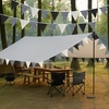 image:imageG2PLUS Green and White Gingham Fabric Bunting Banner 32Ft Cotton Burlap Triangle Garland for Xmas Wedding Dcor Birthday Picnic BBQ Golf Party amp Outdoor CelebrationsBlackWhite