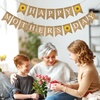 image:imageG2PLUS Happy Easter Burlap Banner Prestrung Colorful Easter Bunny Garland with Pompom Ball Rustic Farmhouse Easter Bunting Banner for Home Mantel Fireplace Party amp Spring DecYellow SunflowersMothers day