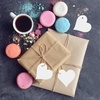 image:imageG2PLUS Heart Gift Tags with String 100PCS Heart Shaped Gift Tags 23X23 in Blank Wedding Favor Hang Tag for Gift Wrapping DIY Arts amp Crafts Valentines Mothers DayBlank White