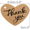 image:imageG2PLUS Heart Gift Tags with String 100PCS Heart Shaped Gift Tags 23X23 in Blank Wedding Favor Hang Tag for Gift Wrapping DIY Arts amp Crafts Valentines Mothers DayBrown Thank You