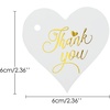 image:imageG2PLUS Heart Gift Tags with String 100PCS Heart Shaped Gift Tags 23X23 in Blank Wedding Favor Hang Tag for Gift Wrapping DIY Arts amp Crafts Valentines Mothers DayGold Thank You