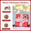 image:imageG2PLUS Merry Christmas Stickers  120 Pcs Red Gold Christmas Gift Stickers 2 Round Xams Label Sticker Cards Envelope Seals for Gift Wrapping Party FavorsChristmasLantern