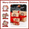 image:imageG2PLUS Merry Christmas Stickers  120 Pcs Red Gold Christmas Gift Stickers 2 Round Xams Label Sticker Cards Envelope Seals for Gift Wrapping Party FavorsChristmasTruck