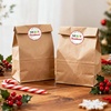 image:imageG2PLUS Merry Christmas Stickers  120 Pcs Red Gold Christmas Gift Stickers 2 Round Xams Label Sticker Cards Envelope Seals for Gift Wrapping Party FavorsChristmasDots