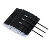 image:imageG2PLUS Micro Cotton Swabs 200pcs Disposable Micro Applicator Microswabs for Eyelash Extensions Micro Applicator Brush Cleaning Tool for Lashes Dental Nails Eyeliner and Personal Care PinkBlack