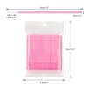image:imageG2PLUS Micro Cotton Swabs 200pcs Disposable Micro Applicator Microswabs for Eyelash Extensions Micro Applicator Brush Cleaning Tool for Lashes Dental Nails Eyeliner and Personal Care PinkPink