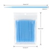 image:imageG2PLUS Micro Swabs  100pcs Cotton Swabs for Makeup Black Disposable Applicators Brush for Nails Eyeliner and Lash Tech SuppliesBlue100pcs