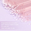 image:imageG2PLUS Micro Swabs  100pcs Cotton Swabs for Makeup Black Disposable Applicators Brush for Nails Eyeliner and Lash Tech SuppliesCrystal Pink