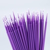image:imageG2PLUS Micro Swabs  100pcs Cotton Swabs for Makeup Black Disposable Applicators Brush for Nails Eyeliner and Lash Tech SuppliesPurple