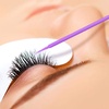image:imageG2PLUS Micro Swabs  100pcs Cotton Swabs for Makeup Black Disposable Applicators Brush for Nails Eyeliner and Lash Tech SuppliesPurple