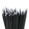 image:imageG2PLUS Micro Swabs  100pcs Cotton Swabs for Makeup Purple Disposable Applicators Brush for Nails Eyeliner and Lash Tech SuppliesBlack100pcs