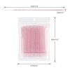 image:imageG2PLUS Micro Swabs  100pcs Cotton Swabs for Makeup Purple Disposable Applicators Brush for Nails Eyeliner and Lash Tech SuppliesCrystal Pink