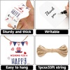 image:imageG2PLUS Mothers Day Gift Tags  50Pcs Happy Mothers Day Tags with String Pink Tuilp Bouquet Gift Tags Hanging Labels for Gift Wrapping Moms Birthday Party Favors4Th of July