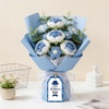 image:imageG2PLUS Mothers Day Gift Tags  50Pcs Happy Mothers Day Tags with String Pink Tuilp Bouquet Gift Tags Hanging Labels for Gift Wrapping Moms Birthday Party FavorsHappy Fathers  Blue Hat