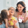 image:imageG2PLUS Mothers Day Gift Tags  50Pcs Happy Mothers Day Tags with String Pink Tuilp Bouquet Gift Tags Hanging Labels for Gift Wrapping Moms Birthday Party FavorsPurple Mothers Day
