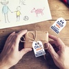 image:imageG2PLUS Mothers Day Gift Tags  50Pcs Happy Mothers Day Tags with String Pink Tuilp Bouquet Gift Tags Hanging Labels for Gift Wrapping Moms Birthday Party FavorsBlue Fathers Day
