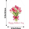 image:imageG2PLUS Mothers Day Gift Tags  50Pcs Happy Mothers Day Tags with String Pink Tuilp Bouquet Gift Tags Hanging Labels for Gift Wrapping Moms Birthday Party FavorsHappy Mothers  Tulip