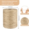 image:imageG2PLUS Natural Jute Twine 15MM 984 Feet Gift Wrapping Twine String 2 Ply Thin Brown Hemp String for DIY Arts amp Crafts Garden Plants Crochet Macrame ChristmasBrown 15mm 984ft