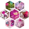 image:imageG2PLUS Organza Bags 57 Inches 100PCS Pink Organza Gift Bags with Drawstring Sheer Mesh Jewelry Pouches Sheer Candy Bag for Christmas Wedding Party FavorsPink