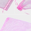 image:imageG2PLUS Organza Bags 57 Inches 100PCS Pink Organza Gift Bags with Drawstring Sheer Mesh Jewelry Pouches Sheer Candy Bag for Christmas Wedding Party FavorsPink