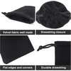 image:imageG2PLUS Pink Velvet Jewelry Pouches 20PCS Small Velvet Gift Bags with Drawstring Christmas Gift Bags for Wedding Favors Candy Bag Party Favors 47x59Black