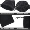 image:imageG2PLUS Pink Velvet Jewelry Pouches 20PCS Small Velvet Gift Bags with Drawstring Christmas Gift Bags for Wedding Favors Candy Bag Party Favors 47x59Black