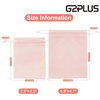 image:imageG2PLUS Pink Velvet Jewelry Pouches 20PCS Small Velvet Gift Bags with Drawstring Christmas Gift Bags for Wedding Favors Candy Bag Party Favors 47x59Pink