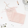 image:imageG2PLUS Pink Velvet Jewelry Pouches 20PCS Small Velvet Gift Bags with Drawstring Christmas Gift Bags for Wedding Favors Candy Bag Party Favors 47x59Pink