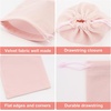 image:imageG2PLUS Pink Velvet Jewelry Pouches 20PCS Small Velvet Gift Bags with Drawstring Christmas Gift Bags for Wedding Favors Candy Bag Party Favors 47x59Pink