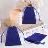 image:imageG2PLUS Pink Velvet Jewelry Pouches 20PCS Small Velvet Gift Bags with Drawstring Christmas Gift Bags for Wedding Favors Candy Bag Party Favors 47x59Royal Blue