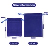 image:imageG2PLUS Pink Velvet Jewelry Pouches 20PCS Small Velvet Gift Bags with Drawstring Christmas Gift Bags for Wedding Favors Candy Bag Party Favors 47x59Royal Blue