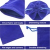 image:imageG2PLUS Pink Velvet Jewelry Pouches 20PCS Small Velvet Gift Bags with Drawstring Christmas Gift Bags for Wedding Favors Candy Bag Party Favors 47x59Royal Blue