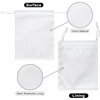 image:imageG2PLUS Pink Velvet Jewelry Pouches 20PCS Small Velvet Gift Bags with Drawstring Christmas Gift Bags for Wedding Favors Candy Bag Party Favors 47x59White