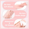 image:imageG2PLUS Portable Makeup Brush Holder Silicone Cosmetic Bags Snapon Strap Makeup Brush Case Travel Essentials Soft and Sleek Makeup Brush Pouch for Travel and Daily Use 85x 18x 23