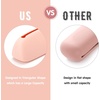 image:imageG2PLUS Portable Makeup Brush Holder Silicone Cosmetic Bags Snapon Strap Makeup Brush Case Travel Essentials Soft and Sleek Makeup Brush Pouch for Travel and Daily Use 85x 18x 23