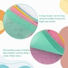 image:imageG2PLUS PreStrung Burlap Pennant Banners 39Ft Green Fabric Triangle Flag Bunting 36Pcs Pennant Banner Flags Garland for Golf Theme Party Birthday Wedding Baby Shower Party DecorationsColorful