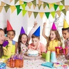 image:imageG2PLUS PreStrung Burlap Pennant Banners 39Ft Green Fabric Triangle Flag Bunting 36Pcs Pennant Banner Flags Garland for Golf Theme Party Birthday Wedding Baby Shower Party DecorationsSage Green
