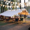 image:imageG2PLUS PreStrung Burlap Pennant Banners 39Ft Green Fabric Triangle Flag Bunting 36Pcs Pennant Banner Flags Garland for Golf Theme Party Birthday Wedding Baby Shower Party DecorationsBeige